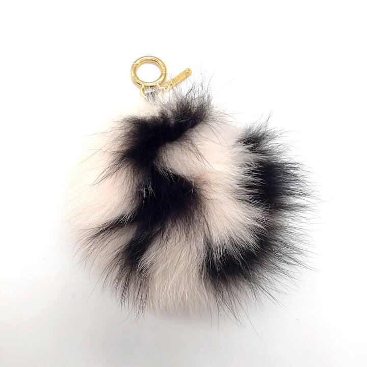 楽天市場】【新品同様】FENDI フェンディ ポンポンチャーム バッグ 