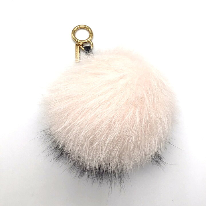 楽天市場】【新品同様】FENDI フェンディ ポンポンチャーム バッグ 