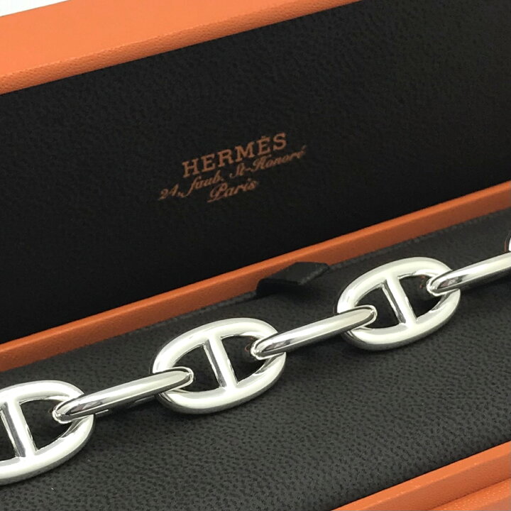 楽天市場】【未使用品】HERMES エルメス シェーヌダンクルTGM 10コマ 