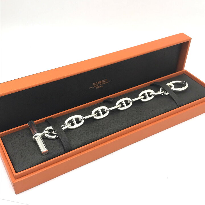 楽天市場】【未使用品】HERMES エルメス シェーヌダンクルTGM 10コマ  