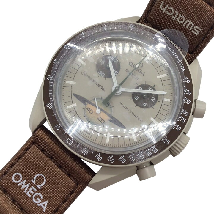 楽天市場】【未使用品】OMEGA Swatch Mission to Saturn オメガ  