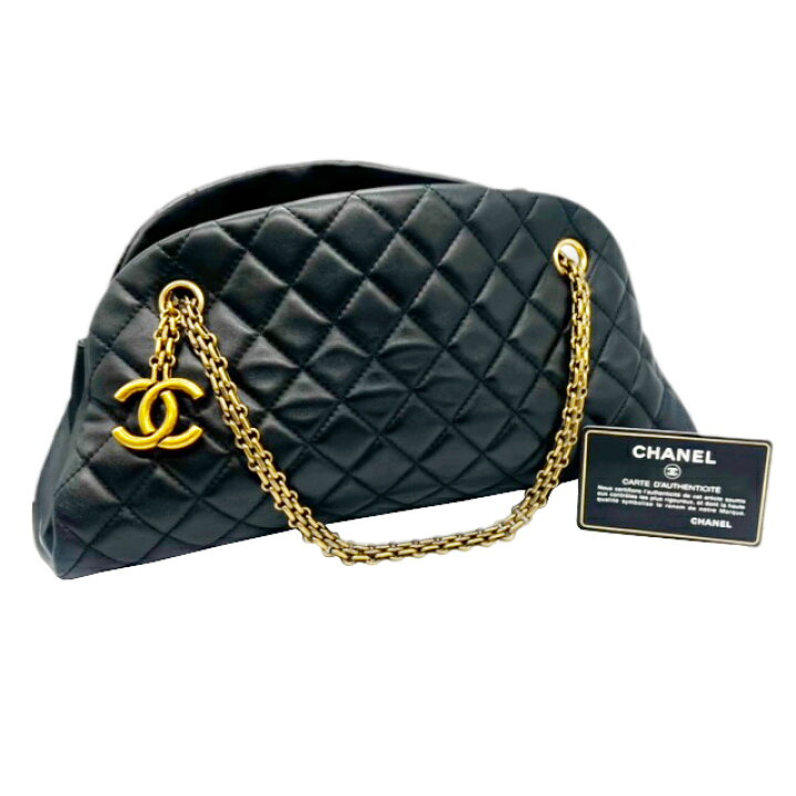 楽天市場】【中古】CHANEL シャネル マドモアゼル ボーリングバッグ 
