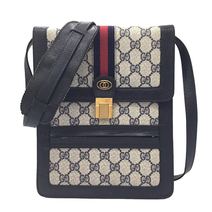 楽天市場】【中古】GUCCI グッチ シェリーライン GGスプリーム  