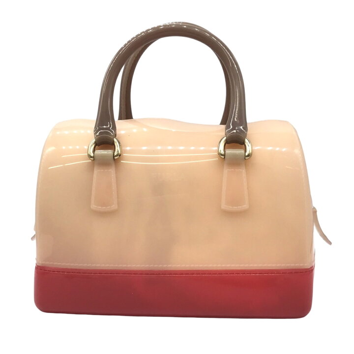 楽天市場】【中古】FURLA フルラ キャンディ ミニボストン PVC 塩化  