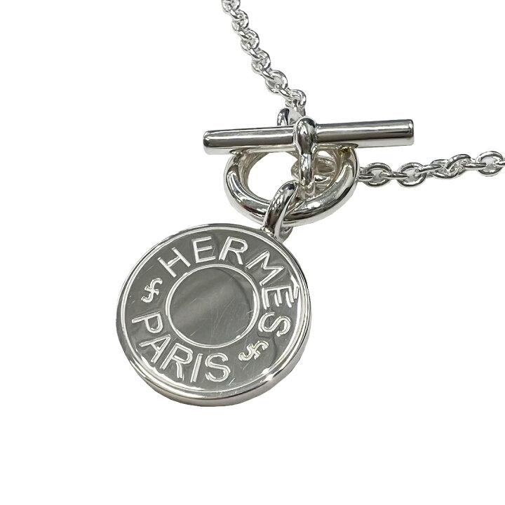 楽天市場】【新品】HERMES エルメス セリエ ペンダント コイン 