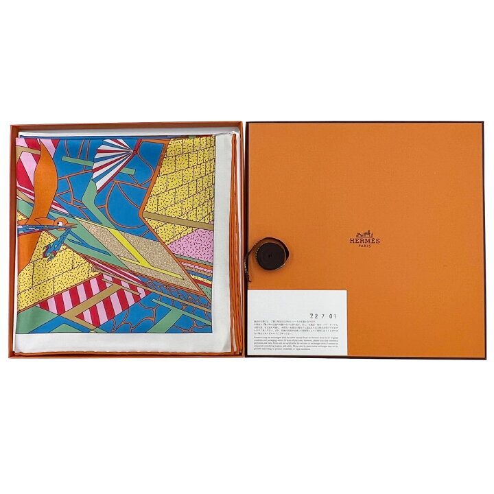 楽天市場】【新品】エルメス HERMES カレ ダブルフェイス 90 エルメス  