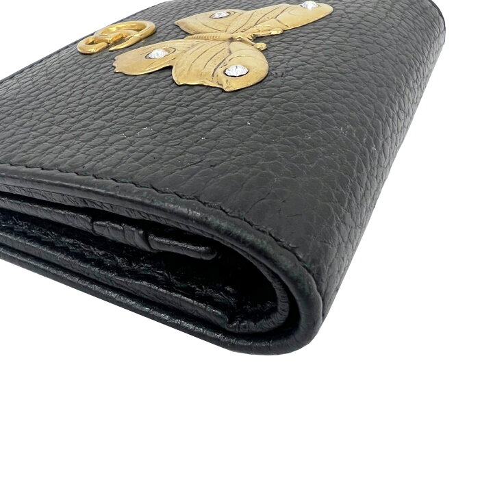 楽天市場】【中古】GUCCI グッチ バタフライ ミニウォレット GG  
