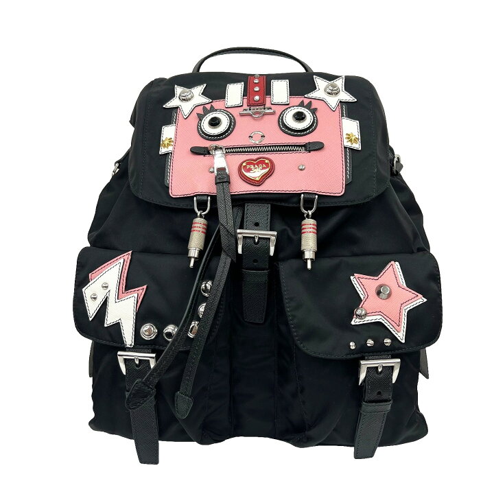 楽天市場】【中古】 プラダ PRADA ロボット バックパック リュック 