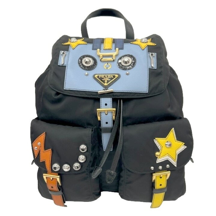 楽天市場】【中古】プラダ PRADA リュックサック バックパック 