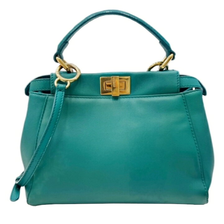 楽天市場】【中古】FENDI フェンディ ミニピーカブー ミニ ピーカブー 