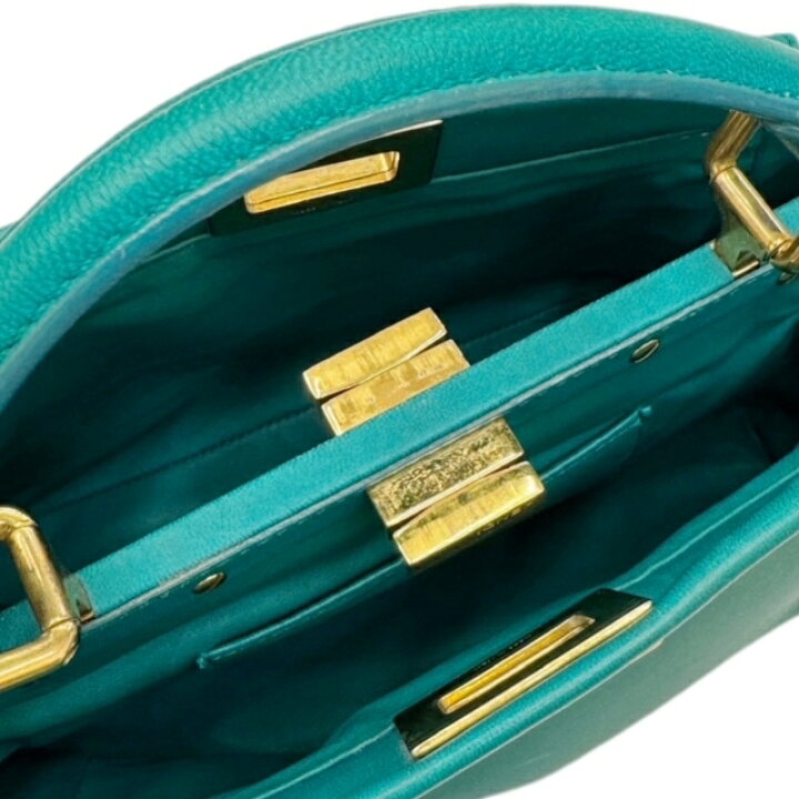 楽天市場】【中古】FENDI フェンディ ミニピーカブー ミニ ピーカブー  