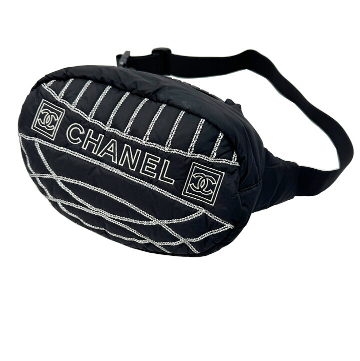 楽天市場】【中古】シャネル CHANEL スポーツライン ウエストバッグ 
