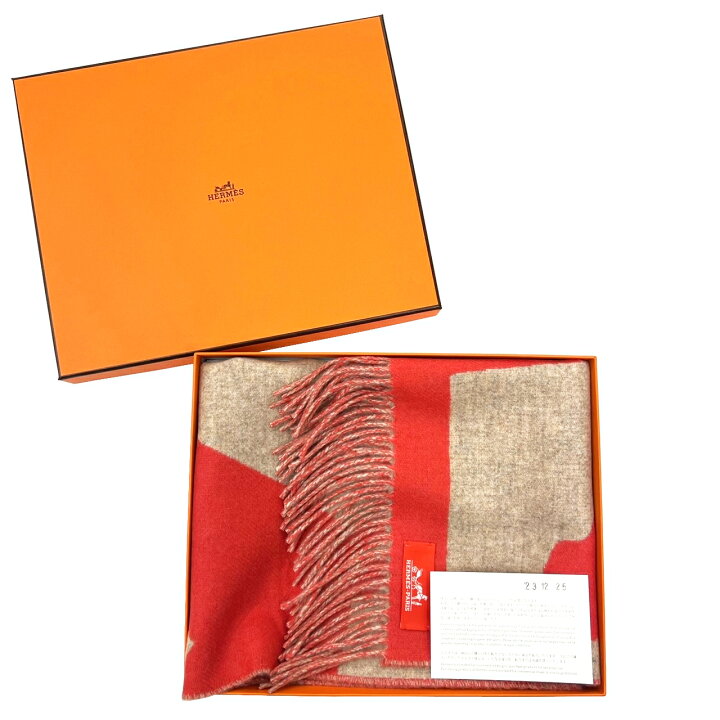 楽天市場】【新品】HERMES エルメス マフラー ラブストーリー 