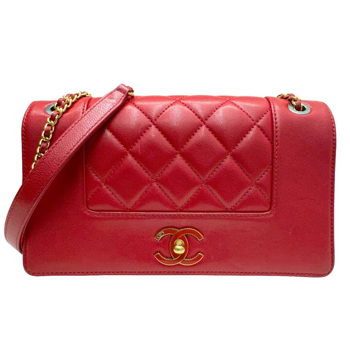 楽天市場】【中古】CHANEL シャネル マドモアゼル チェーンショルダー 