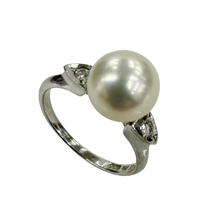楽天市場】【中古】MIKIMOTO 御木本 ミキモト アコヤパール リング 