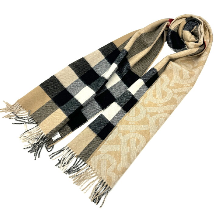 楽天市場】【中古】BURBERRY バーバリー チェック カシミア  
