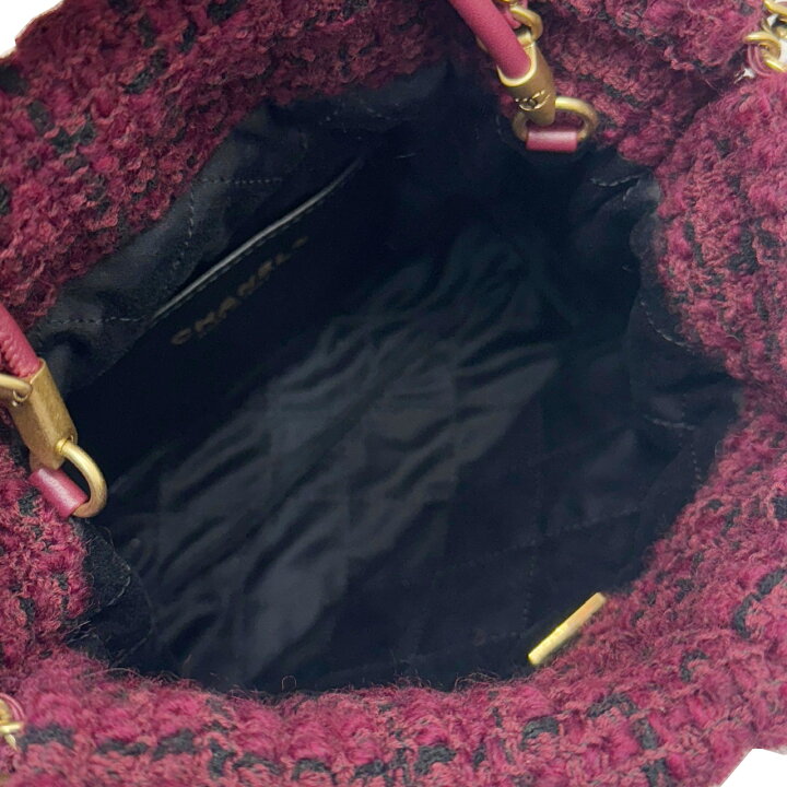 楽天市場】【新品同様】シャネル CHANEL 22 ミニ ココマーク ツイード 