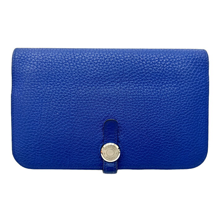 楽天市場】【中古】HERMES エルメス ドゴンGM ブルー 