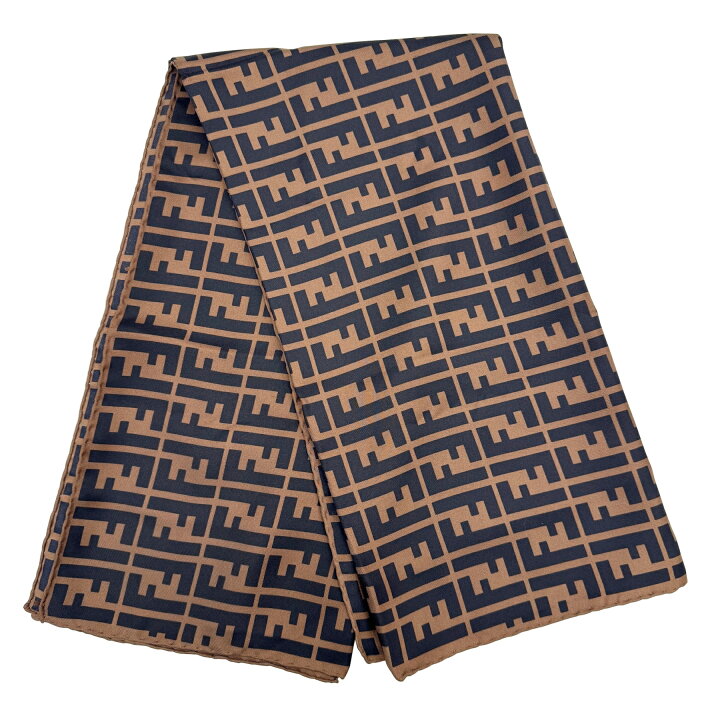 楽天市場】【中古】FENDI フェンディ ズッカ柄 ズッカ スカーフ 大判  