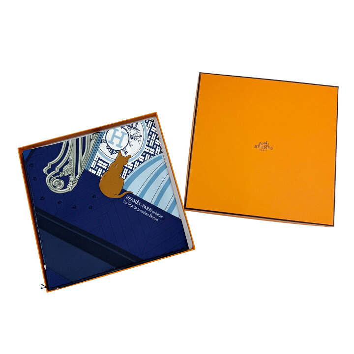 楽天市場】【新品】HERMES エルメス カレ90 24番地のミステリー 