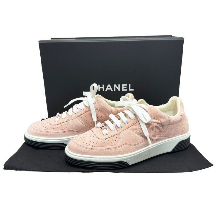 楽天市場】【新品同様】CHANEL シャネル スニーカー ココマーク 23A 