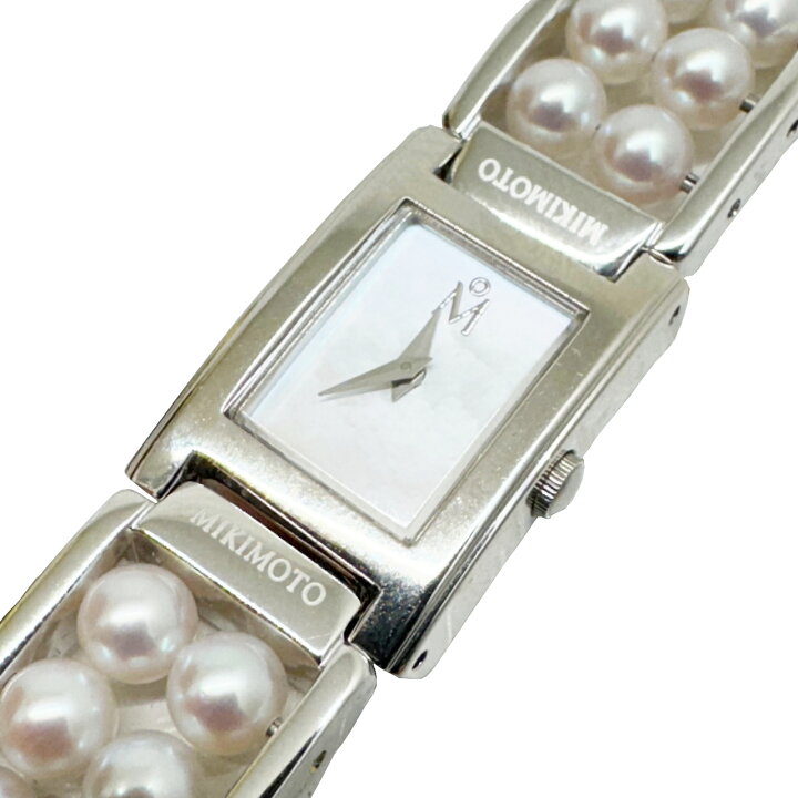 楽天市場】【中古】ミキモト 御木本 MIKIMOTO シェル文字盤 クオーツ 