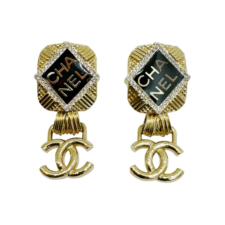 楽天市場】【新品同様】CHANEL シャネル ピアス ココマーク ロゴ D21A 