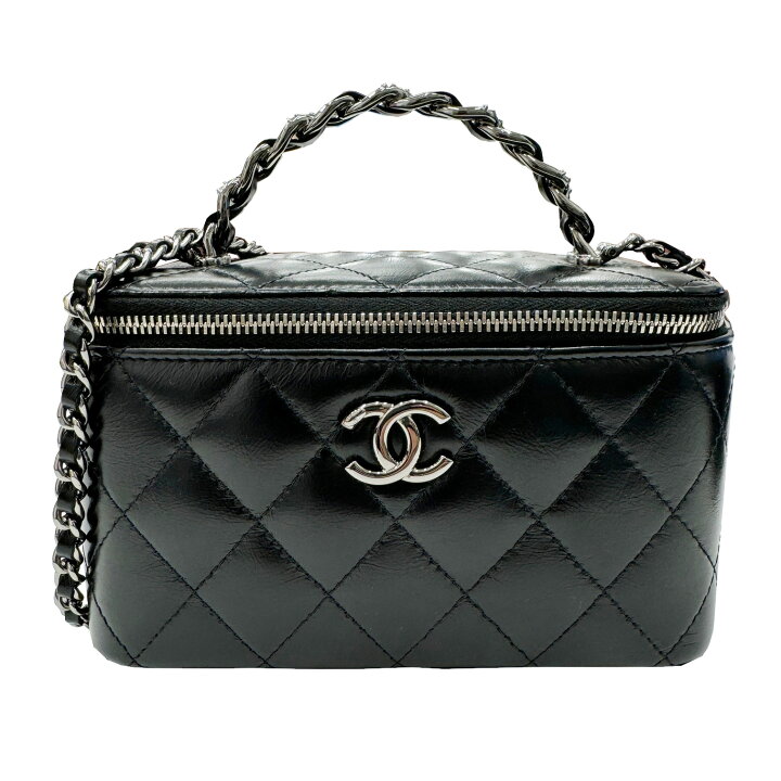 楽天市場】【中古】CHANEL シャネル マトラッセ ヴァニティ チェーン  
