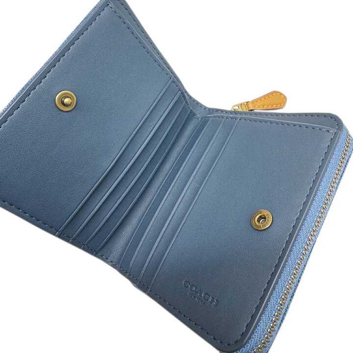楽天市場】【未使用品】COACH コーチ ビルフォールド ウォレット 