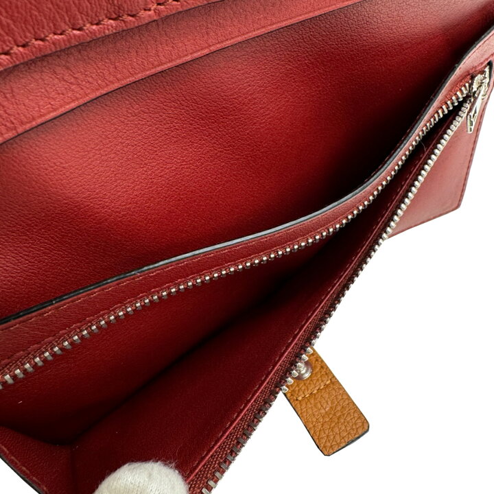 楽天市場】【中古】LOEWE ロエベ バーティカルウォレット ラージ 長 
