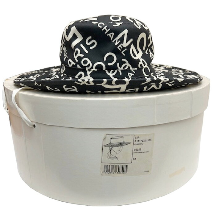 楽天市場】【中古】CHANEL シャネル CC ココマーク ロゴ バイシー 帽子  
