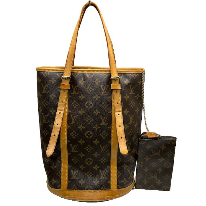 ルイヴィトン LOUIS VUITTON バケットGM モノグラム ショルダーバッグ 