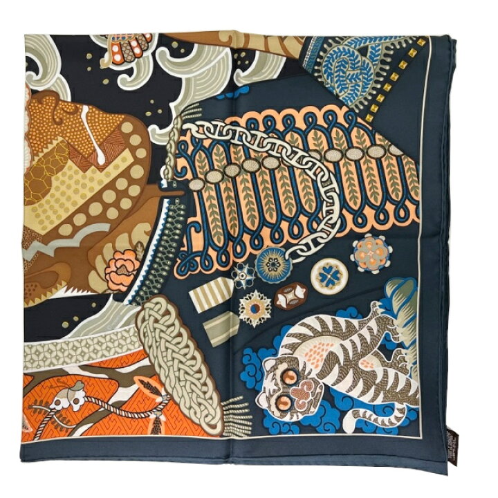 楽天市場】【新品】HERMES エルメス カレ 90 デュオ・コスミック 