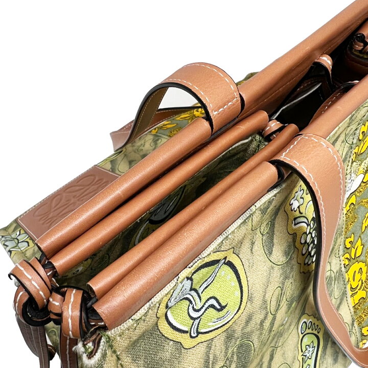 楽天市場】【中古】ロエベ LOEWE クッション トート Paula