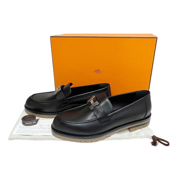 楽天市場】【新品】HERMES エルメス コンスタンス ローファー モカシン 