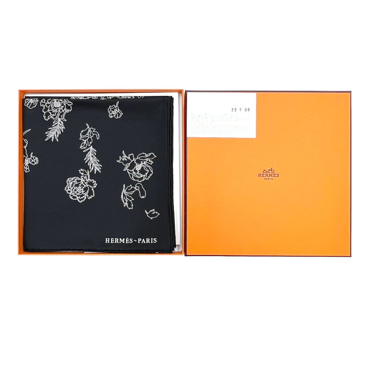 楽天市場】【新品】HERMES エルメス スカーフ カレ90 ローブ 