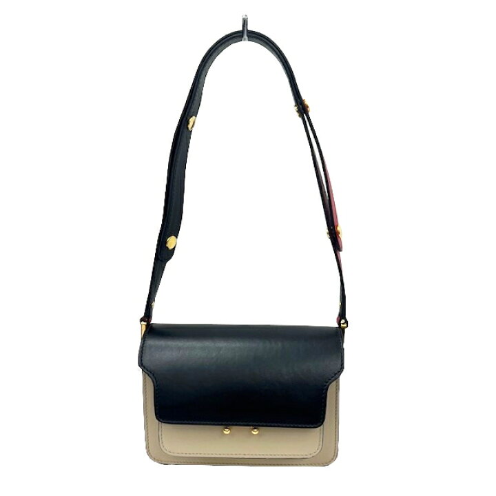 楽天市場】【中古】マルニ MARNI トランクバッグ ミニ ショルダー  
