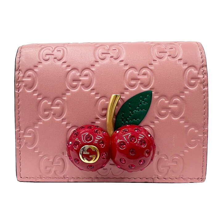 楽天市場】【中古】GUCCI グッチ グッチシマ 二つ折り財布 コンパクト 