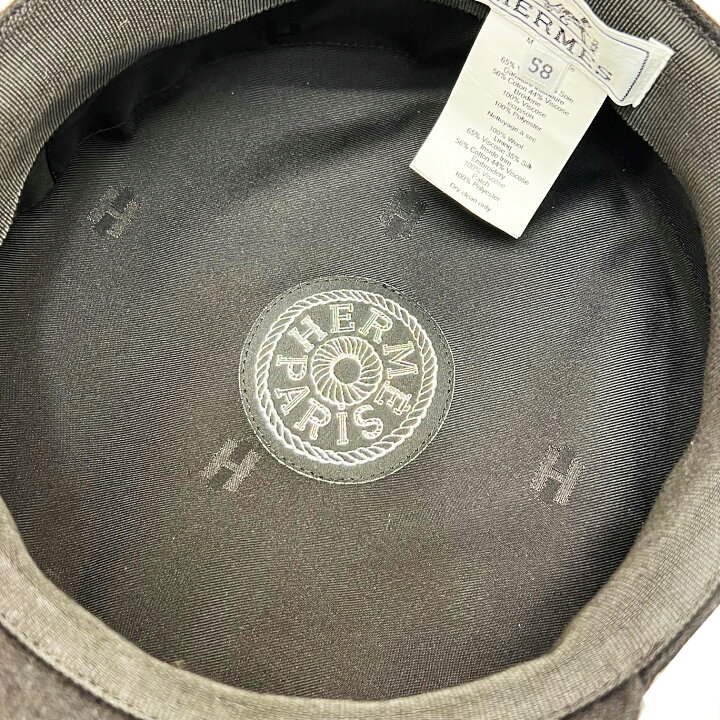 楽天市場】【新品】HERMES エルメス キャスケット カブール アン 