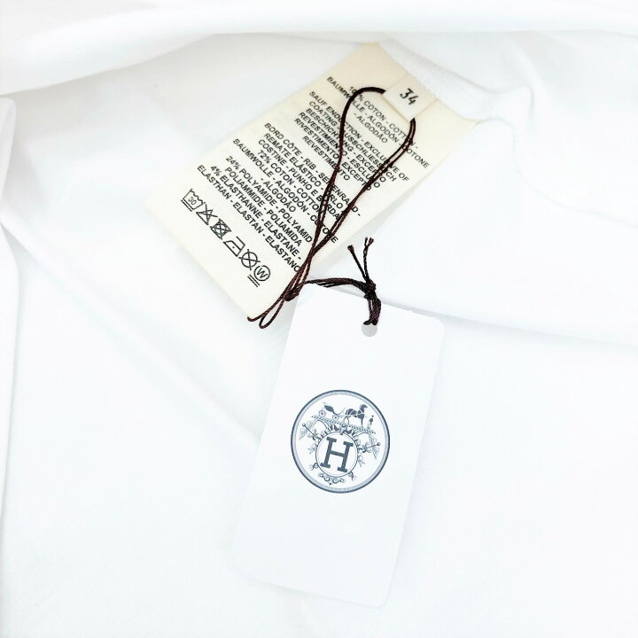 楽天市場】【新品】HERMES エルメス ボクシーTシャツ Tシャツ CANOE 