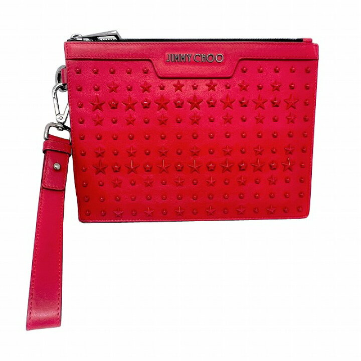 楽天市場】【中古】JIMMY CHOO ジミーチュウ クラッチバッグ スタッズ 