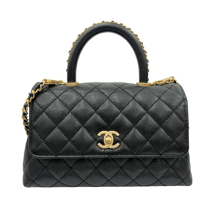 楽天市場】【新品】CHANEL シャネル ココハンドル トップハンドル 