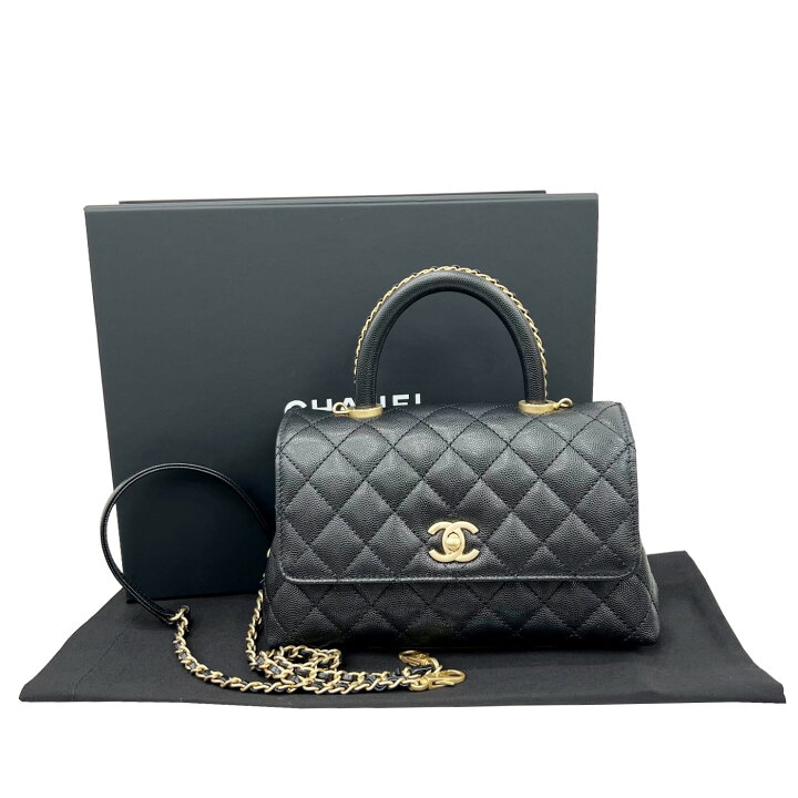 楽天市場】【新品】CHANEL シャネル ココハンドル トップハンドル  