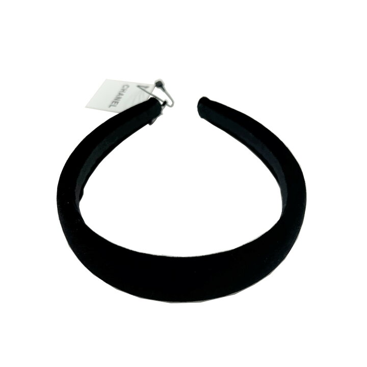 楽天市場】【新品】シャネル CHANEL カチューシャ ココマーク ベロア  