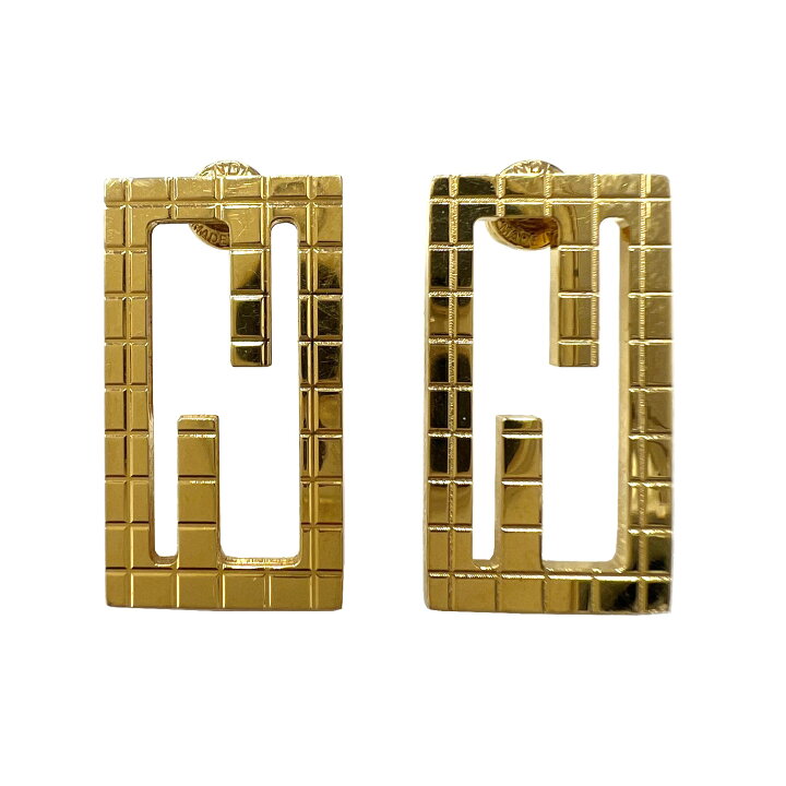 楽天市場】【中古】FENDI フェンディ バゲット ピアス 8AH040 