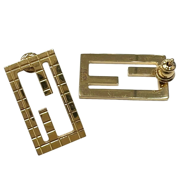 楽天市場】【中古】FENDI フェンディ バゲット ピアス 8AH040 