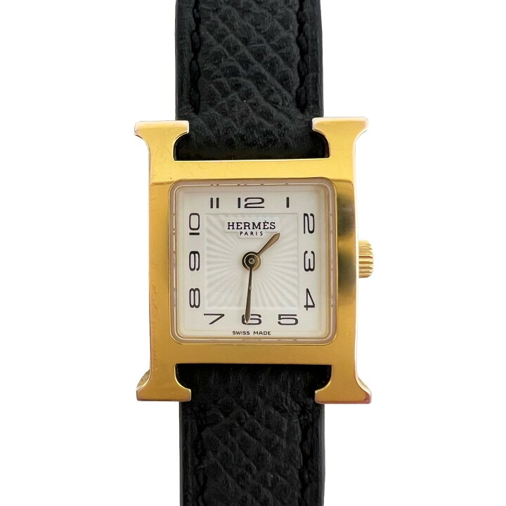 楽天市場】【中古】HERMES エルメス Hウォッチ ミニ HH1.101  
