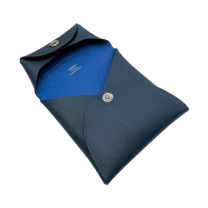 楽天市場】【新品】エルメス HERMES バスティア コインケース ブルード 