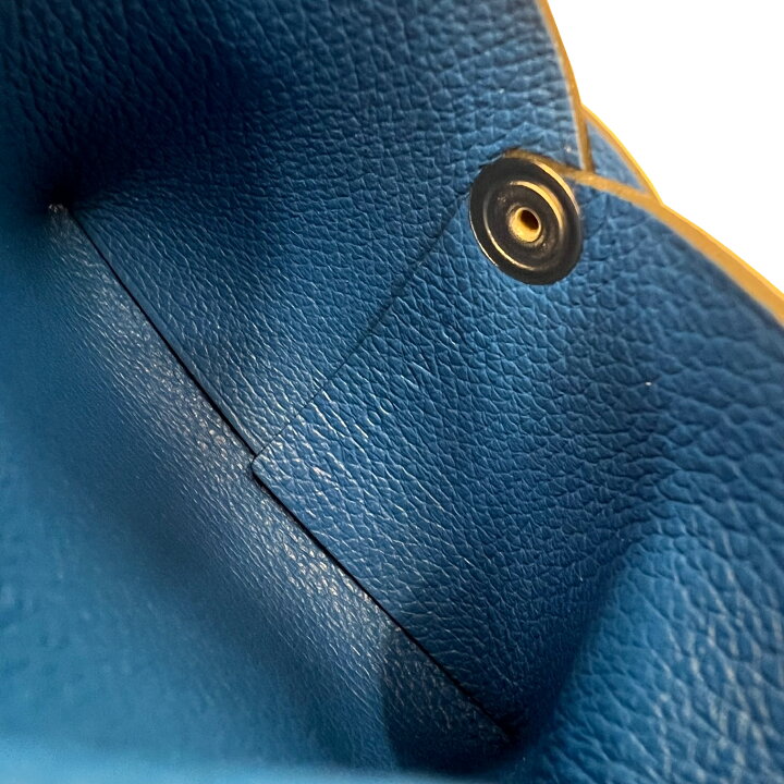 楽天市場】【新品】エルメス HERMES バスティア コインケース ブルード 