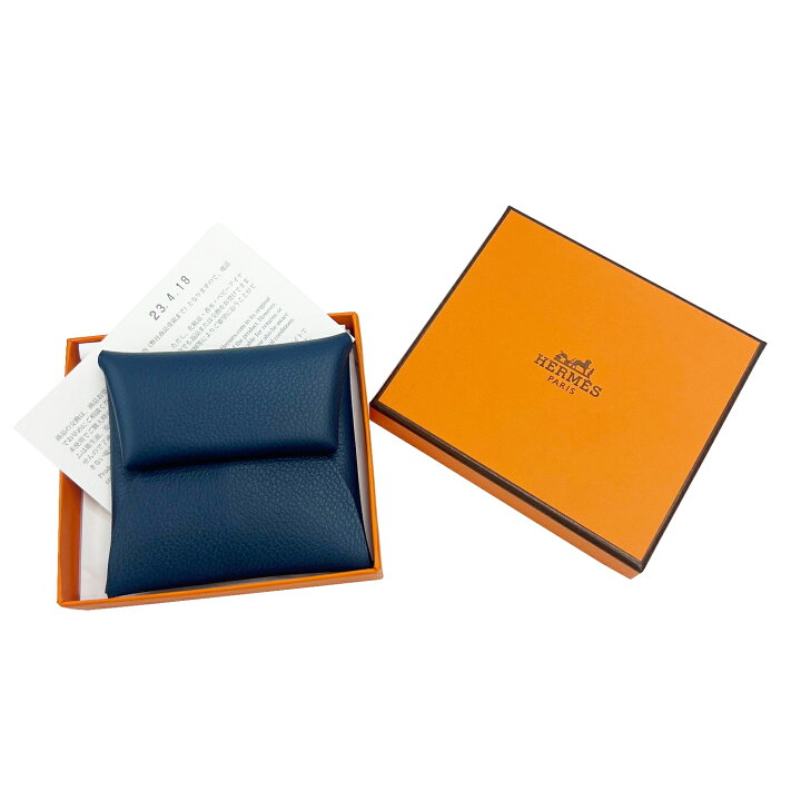 楽天市場】【新品】エルメス HERMES バスティア コインケース ブルード 